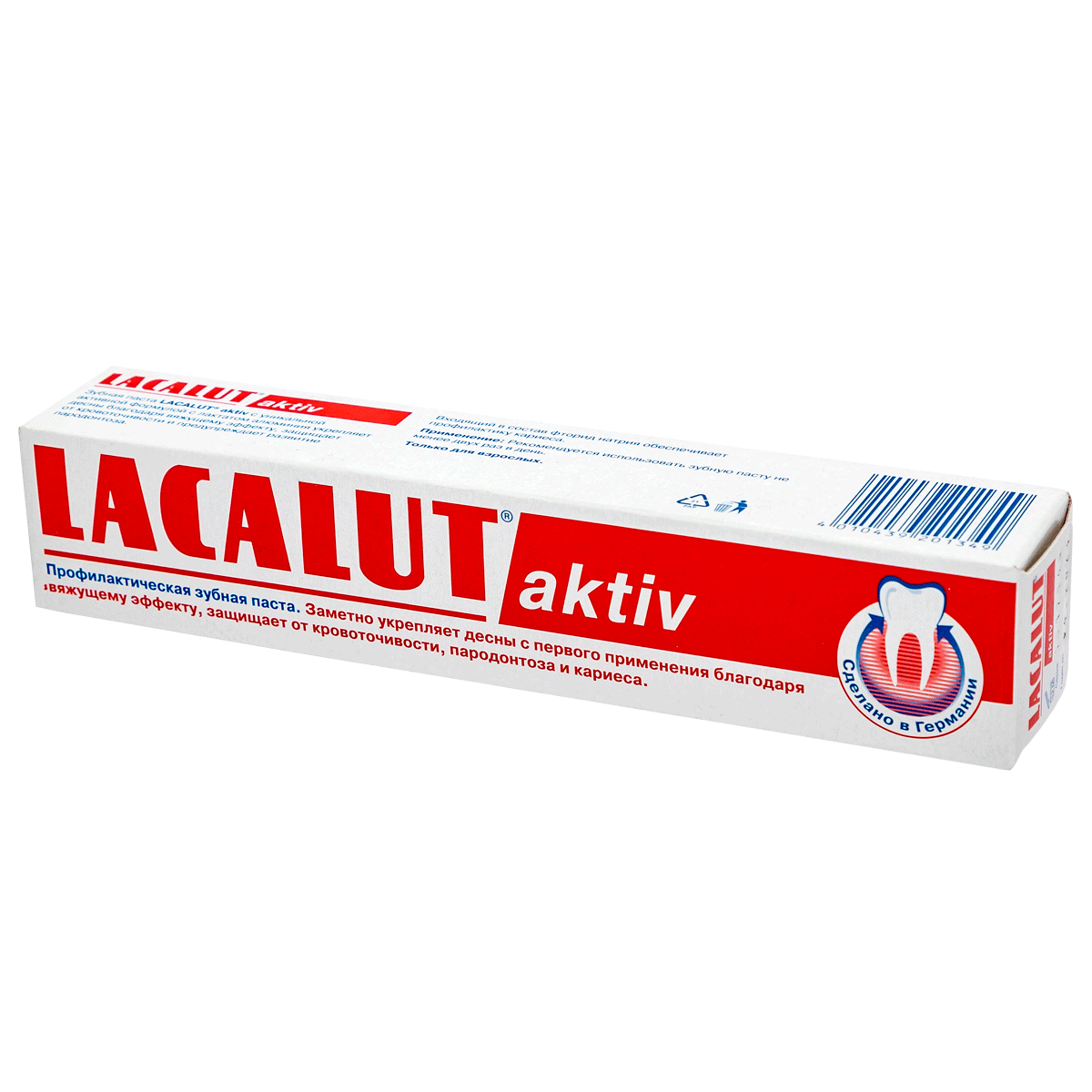 Toothpaste Lacalut Aktiv
